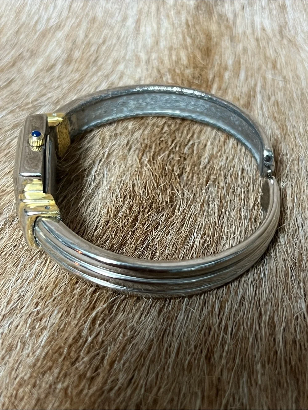 Vintage  Gloria Vanderbilt Two-Tone Women’s Bracelet Watch